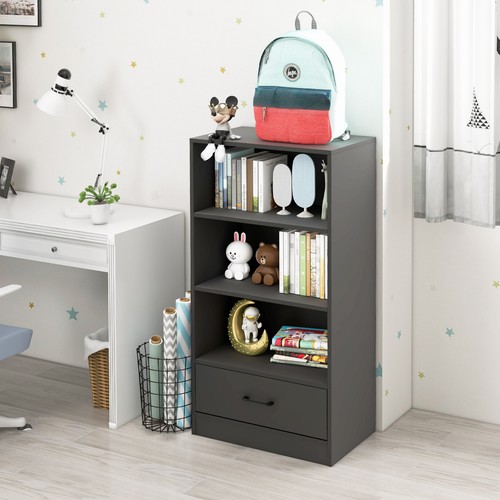 Tier bookcase display - 4-tier,