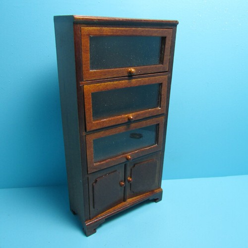 Dollhouse miniature bookcase - dollhouse,